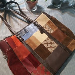 Coach patchwork handbag